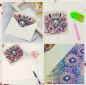 Preview: Diamond Painting 6er-Set Blumen-Leopard-Karten